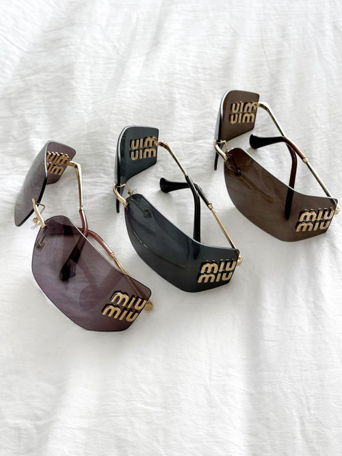 Miu Miu Aube Sunglasses – Black