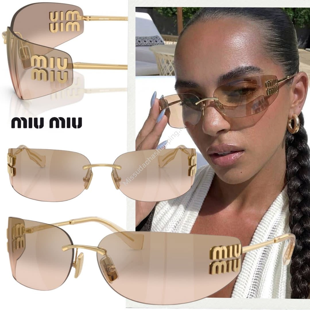 Miu Miu Sunglasses – bronze
