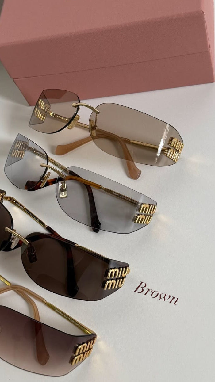 Miu Miu Aube - Brown